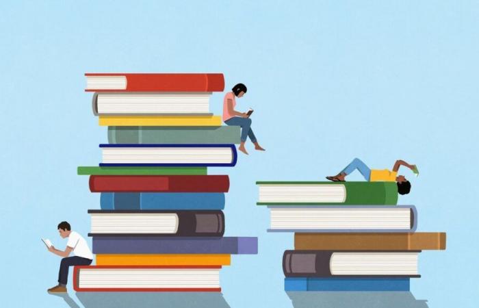 Abre, abre los libros a los niños.