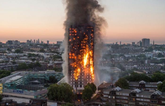 El incendio de la Torre Grenfell en Londres