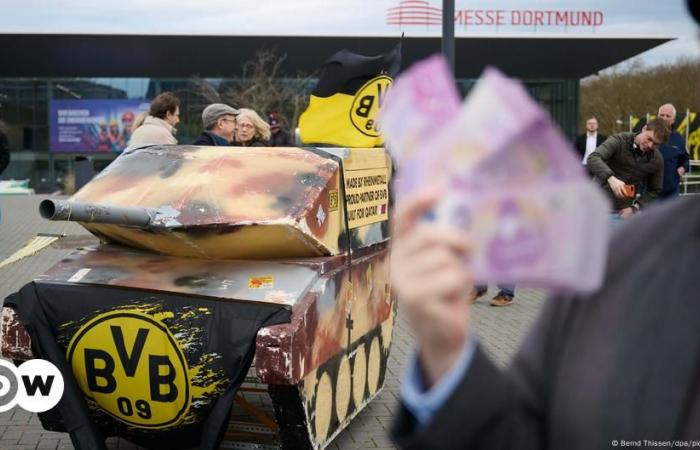 Rheinmetall, un patrocinador vergonzoso para el Borussia Dortmund – DW – 25/11/2024