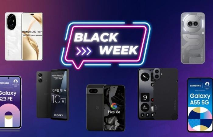 ¿Cuáles son las mejores ofertas en smartphones baratos durante la semana del Black Friday? (menos de 500€)