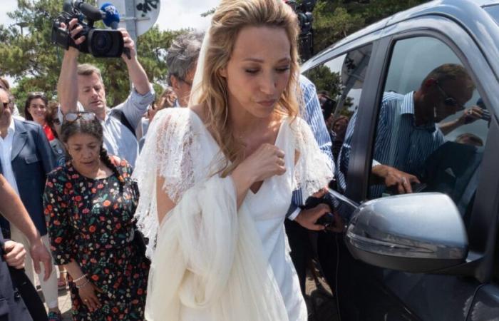 Laura Smet espectacular en su boda: su outfit alimentó una idea muy simbólica, ¡explicaciones!