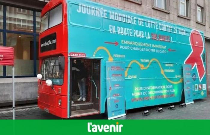 Charleroi: acciones de sensibilización sobre el SIDA y las ITS y exámenes gratuitos, esta semana, en el centro de la ciudad