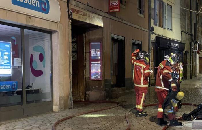 Incendio en la calle Droite de Mende: un hombre sospechoso de haber incendiado zonas comunes puesto bajo custodia policial