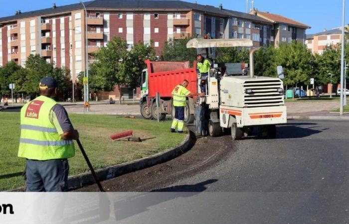 León comienza este martes los trabajos de asfaltado entre la rotonda del matadero y la Ronda Sur