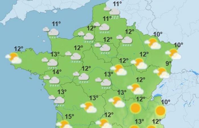 Vientos violentos antes del regreso del claro: el tiempo de la semana en Francia