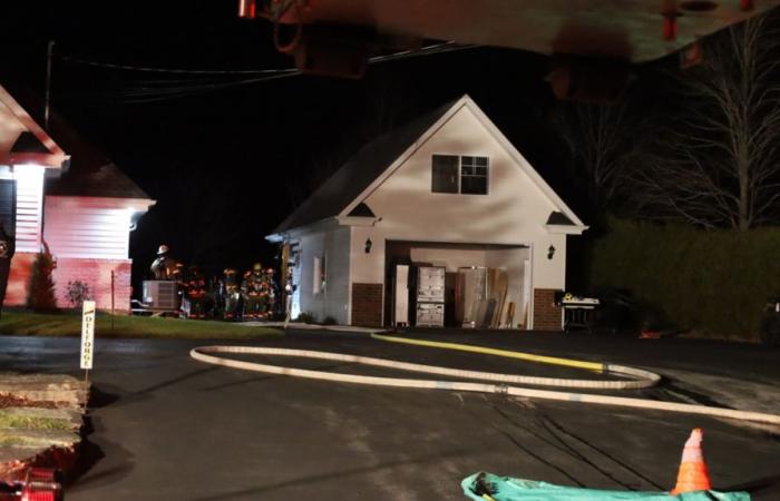 Una colilla podría haber provocado un incendio en Coteau-du-Lac