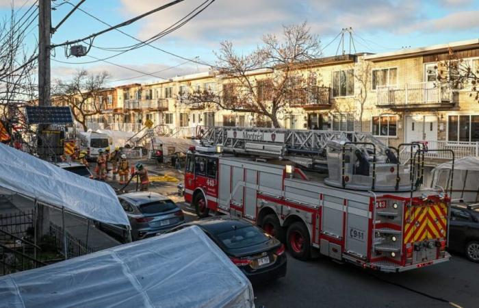 Distrito de Saint-Michel: encontrado inanimado en su casa en llamas