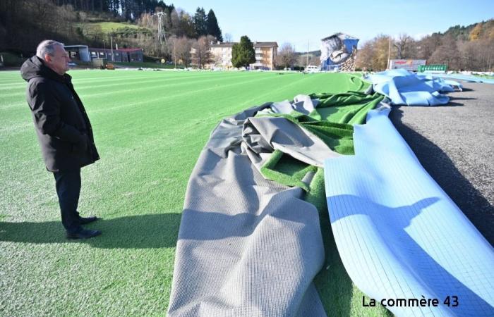 Árboles, techos, estadio: el viento causó daños durante la noche del domingo al lunes