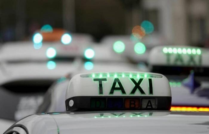 Una veintena de taxis desde Morbihan y Finisterre hasta París.