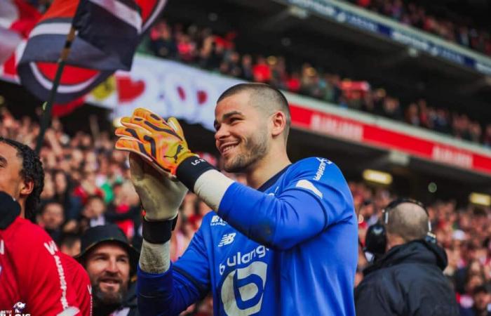 “Debemos subrayar el notable trabajo de la afición” saluda Lucas Chevalier tras el LOSC – Stade Rennais