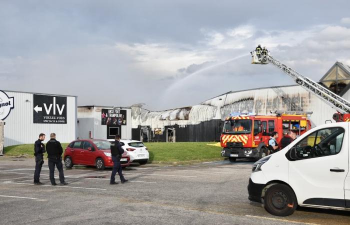 Anse: un gran incendio en curso en la avenida de Lossburg