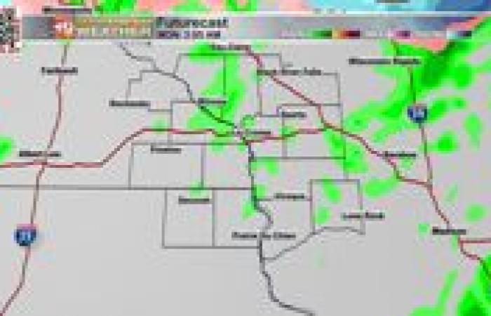 Lluvia y/o mezcla invernal el lunes por la mañana; Se avecina un clima frío a medida que las temperaturas caen en picado | Historias destacadas