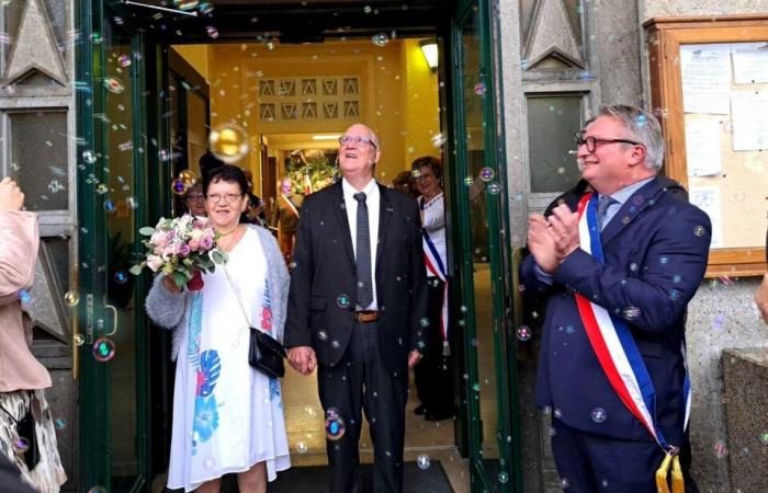 En Eure, Renée y Marcel celebraron 60 años de amor y complicidad