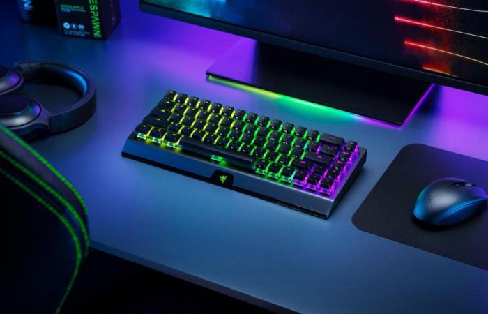 El teclado Razer Blackwidow V3 Mini TKL tiene un precio increíble para el Black Friday (-61%)