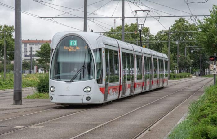 En Lyon, el viento causa estragos en las líneas de tranvía de la red TCL