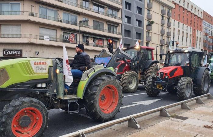 Los tractores llegan a Perpiñán este martes por la mañana, la prefectura recomienda evitar todos los desplazamientos