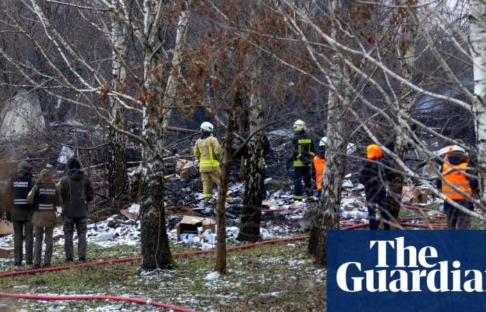 Avión de carga de DHL se estrella cerca del aeropuerto de Lituania | Lituania