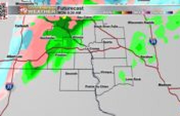 Lluvia y/o mezcla invernal el lunes por la mañana; Se avecina un clima frío a medida que las temperaturas caen en picado | Historias destacadas