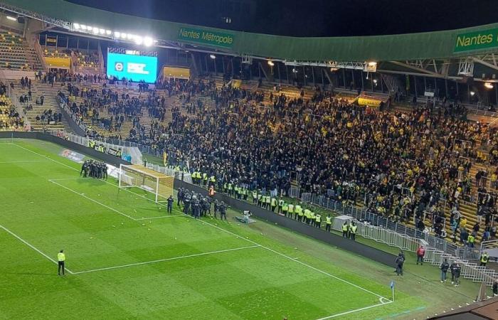 Ligue 1: después de un partido detenido dos veces, el HAC recupera una preciosa victoria para el Nantes (0-2)