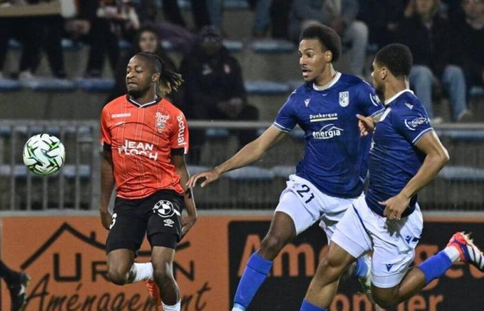 Ligue 2. Lorient falla, Dunkerque puede realizar la muy buena operación de la jornada 14