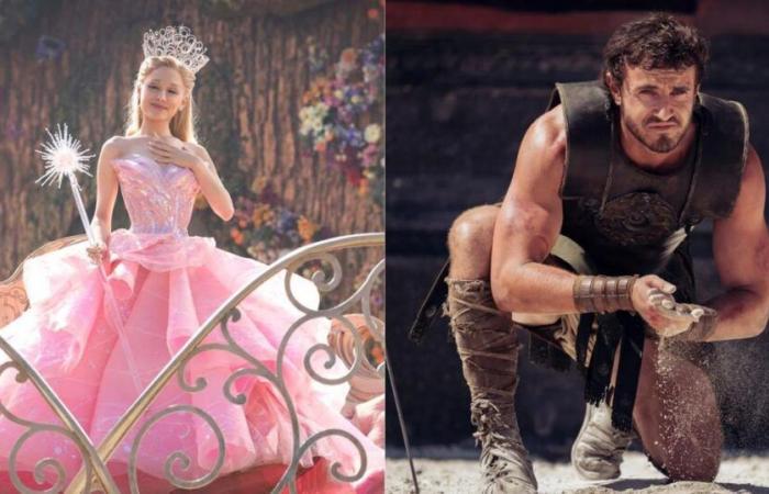 Wicked hace estallar las taquillas americanas antes de Gladiator II