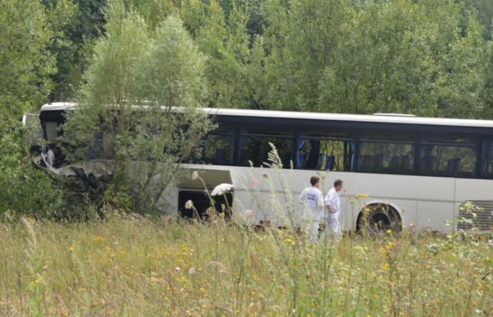 Un accidente entre dos autobuses escolares deja nueve heridos