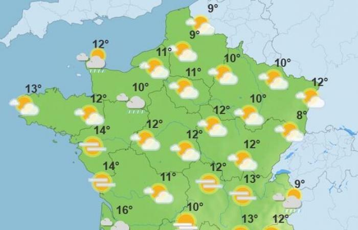 Vientos violentos antes del regreso del claro: el tiempo de la semana en Francia