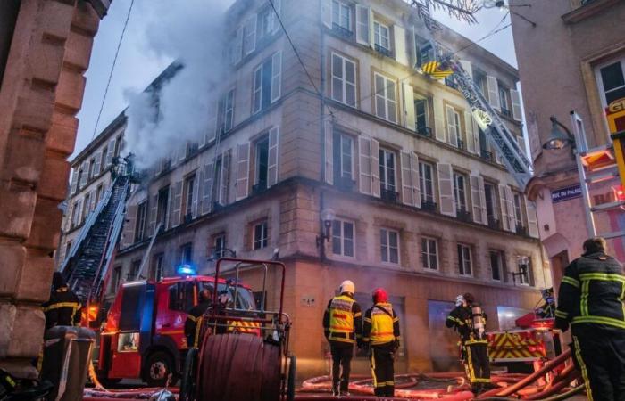 Incendio en el centro de la ciudad de Metz: el ayuntamiento emite una orden de seguridad, el edificio está cerrado al público