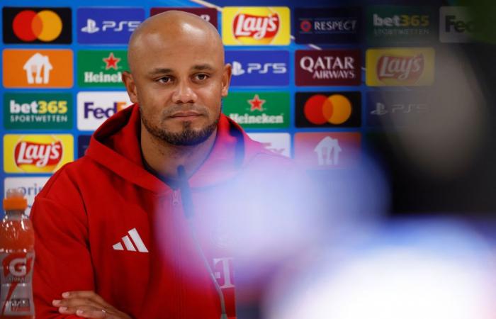 Kompany bloquea las críticas antes del partido de la UCL contra el PSG