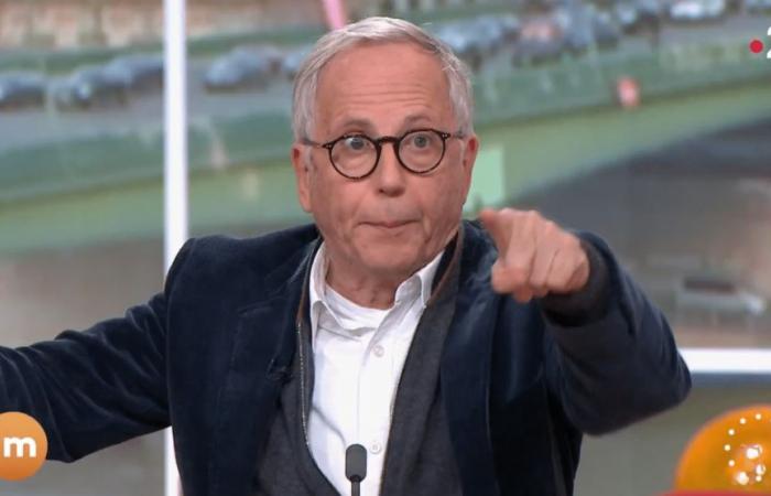 Julien Tanti sorprende a Fabrice Luchini, su primer fan, en “Télématin”