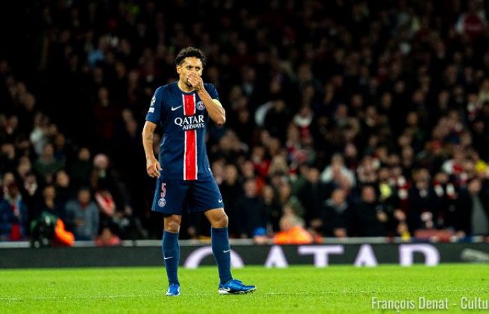 Partido: Marquinhos ataca al árbitro: “Todas las dudas resueltas para el Bayern”