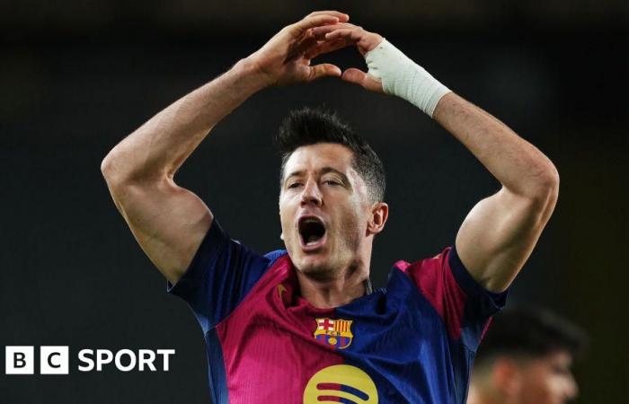 Robert Lewandowski: el delantero del Barcelona alcanza los 100 goles en la Champions