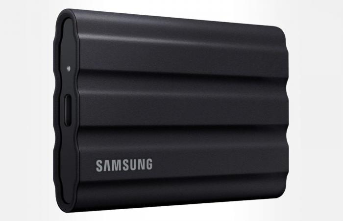 ¡El SSD externo Samsung T7 Shield de 1 TB está a precio de ganga durante unas horas!