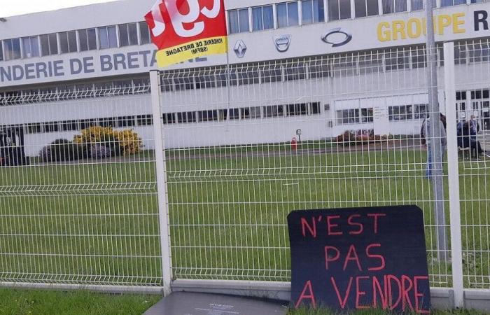 Grave preocupación por los 300 empleados de la Fonderie de Bretagne de Caudan en Morbihan