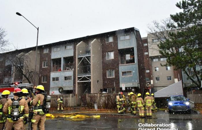 Quebec – Incendio en el pueblo de l’Anse