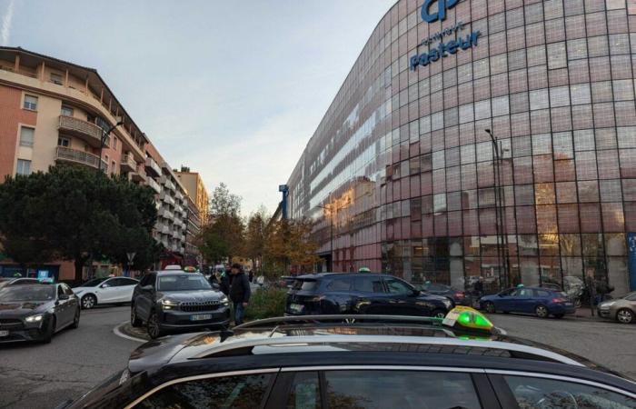 Entre la recogida y el filtrado de presas, los taxis se movilizaron en Toulouse