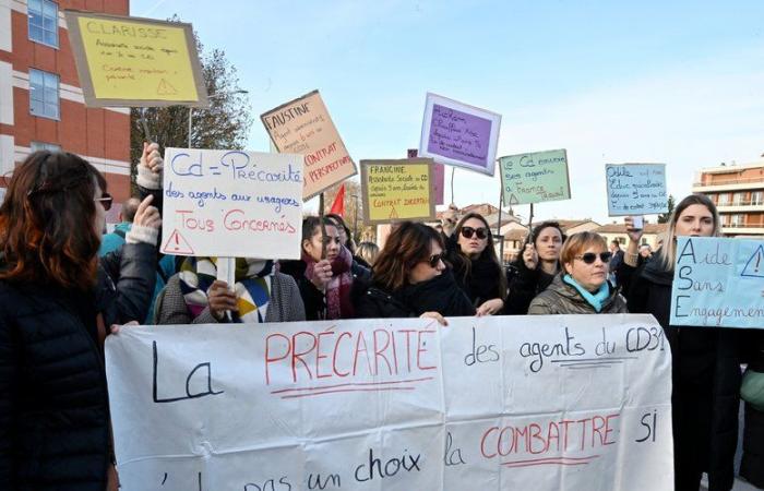 500 puestos eliminados del consejo departamental de Alto Garona: la ira de los agentes