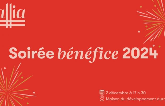 Solo quedan unos días antes de la velada benéfica de Allia el 2 de diciembre de 2024