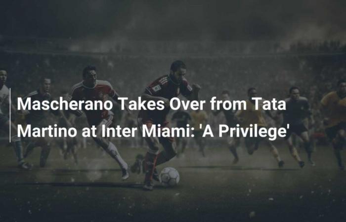 Mascherano toma las riendas del Tata Martino en el Inter Miami: ‘Un privilegio’