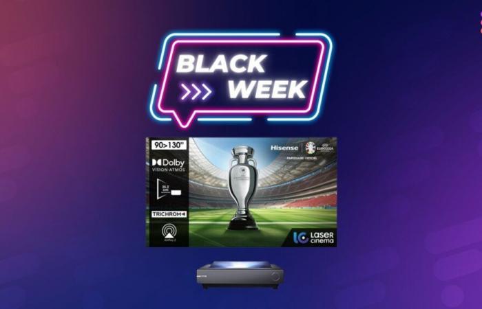 Solo hoy, este videoproyector Hisense 4K está a mitad de precio en Fnac y Darty para la semana del Black Friday