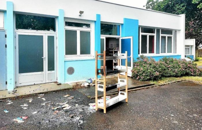 Brest: detenido un sospechoso de 16 años por el incendio de la escuela Forestou en junio de 2022