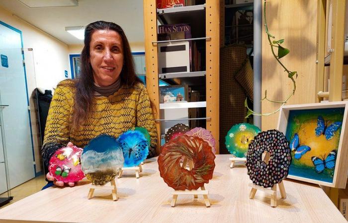 El arte de la resina en el universo mineral y poético de Nicole Gahéry