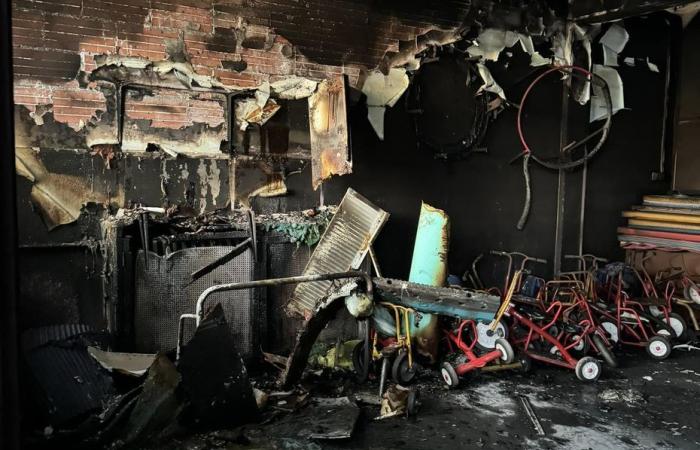 FOTOS. Incendio en una escuela, las comunidades buscan soluciones para acomodar a los estudiantes