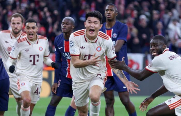 Resultados de la Liga de Campeones: el FC Bayern gana al PSG