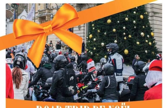 Sena y Marne: tercera edición. ¡Con el Road Trip de Navidad, los ciclistas recorren la región para llevar un poco de alegría a los niños enfermos!