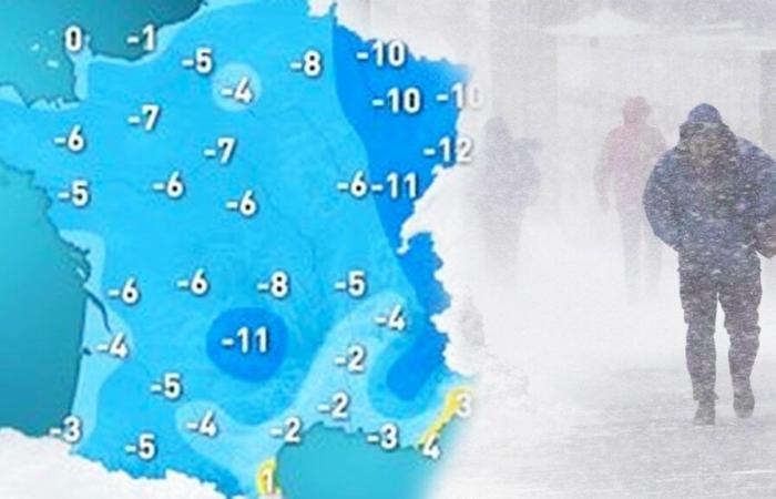 El frío glacial y el clima caótico ya están regresando a Francia