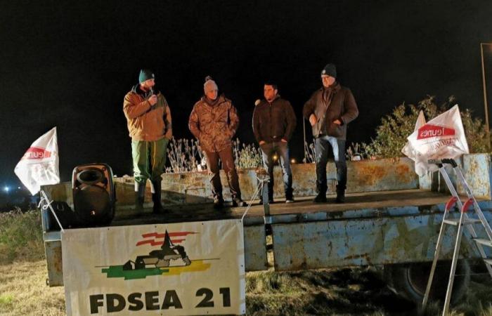 Crisis agrícola: los agricultores de Côte-d’Or se manifiestan en Montbard frente a la OFB