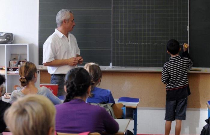 Los docentes en huelga este martes para denunciar los proyectos del nuevo gobierno francófono