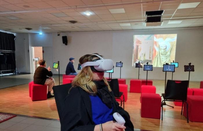 Tabletas, cascos 3D…, así se puede visitar el arte en el nuevo museo digital del Vallet