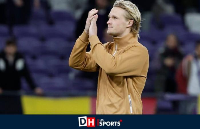 Dolberg supera todos sus récords personales, pero un Canguro fue aún más fuerte en Anderlecht